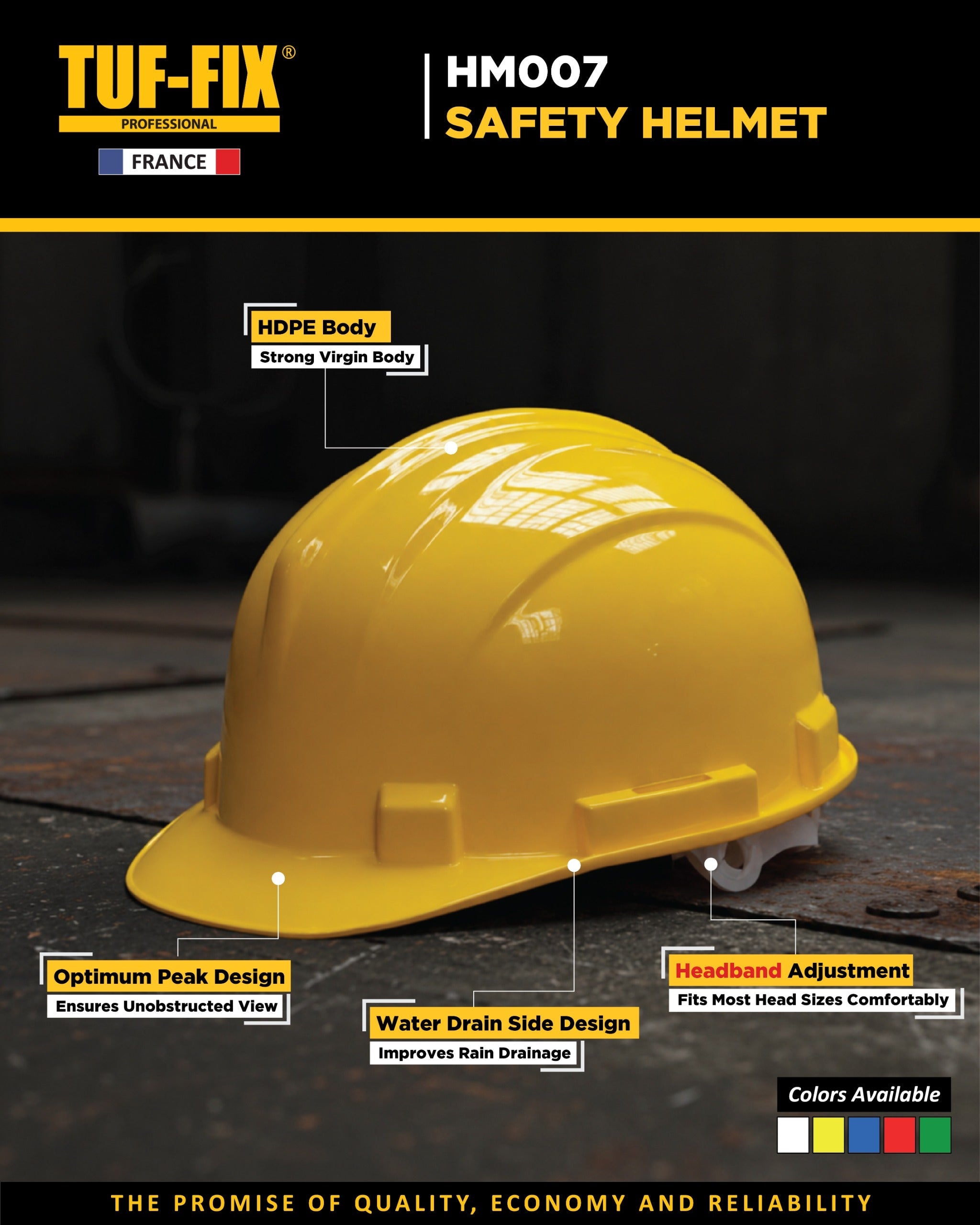 TUF-FIX heavy-duty steel wire brush leaflet featuring ergonomic wooden handle and densely packed wire bristles - Noor Al Wifaq Oman.
منشور منتج فرشاة سلك بمقبض خشبي (Wire Brush) شديدة التحمل من TUF-FIX يوضح مواصفات السلك الفولاذي الصلب لإزالة الصدأ - نور الوفاق عمان